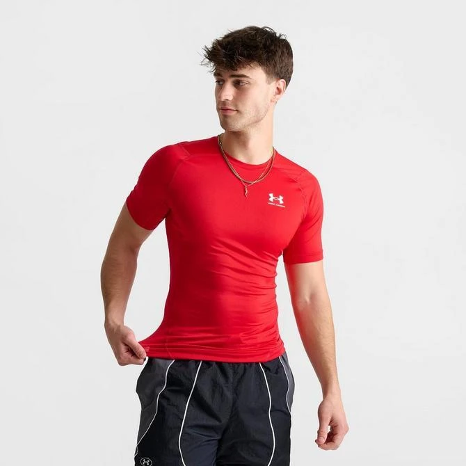 商品Under Armour|Men's Under Armour HeatGear® Short-Sleeve Training Top,价格¥222,第3张图片详细描述