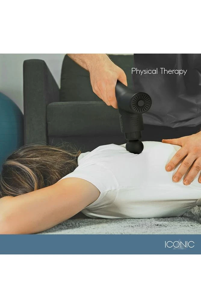 商品TZUMI|Iconic Massage Gun Handheld Deep Tissue Percussion Massager,价格¥412,第3张图片详细描述