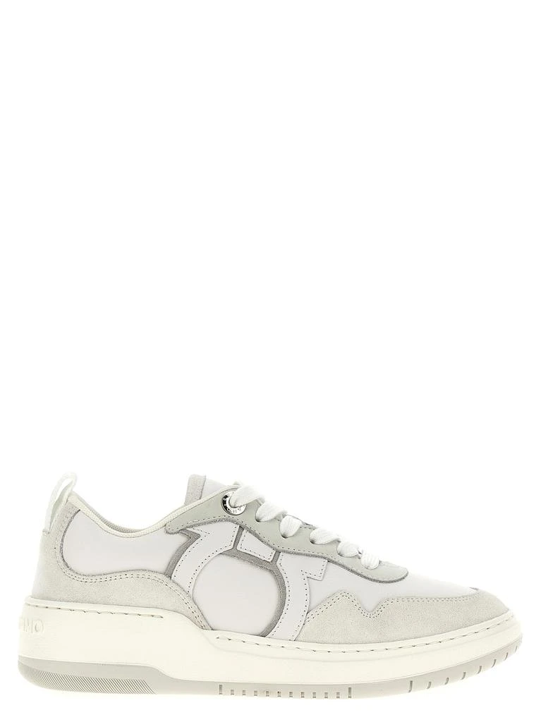 商品Salvatore Ferragamo|Dania Sneakers White,价格¥4354,第1张图片
