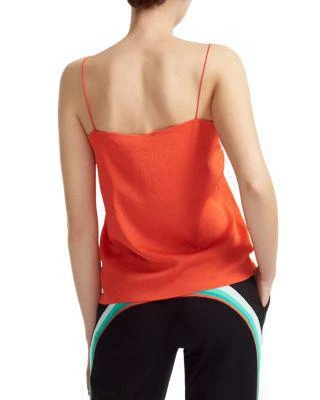 商品Maje|Linette Lace-Trimmed Camisole Top,价格¥704,第2张图片详细描述