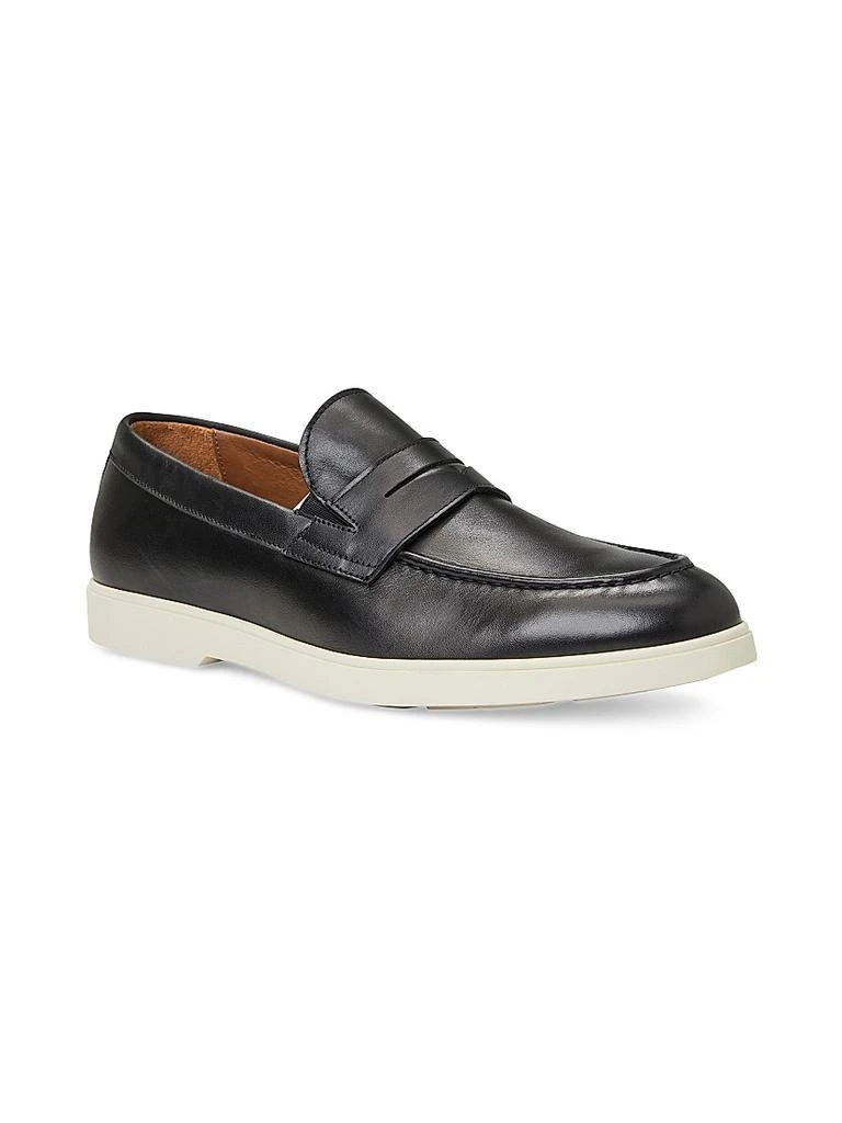 商品Bruno Magli|Ettore Leather Penny Loafers,价格¥2213,第2张图片详细描述
