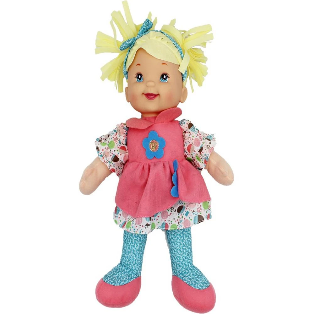 商品Baby's First by Nemcor|Goldberger Doll 15" Little Talker Doll Blonde with Coral Dress,价格¥150,第1张图片