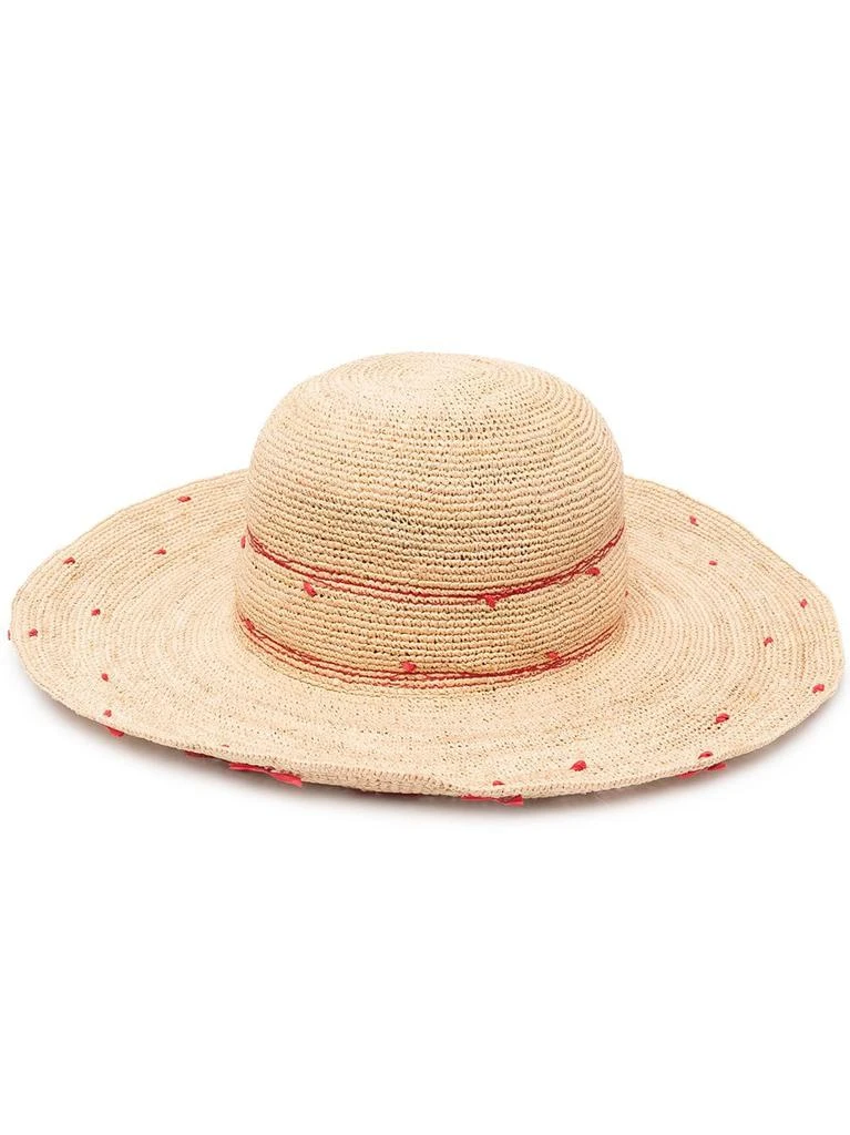 商品Parosh|PAROSH woven sun hat,价格¥591,第1张图片