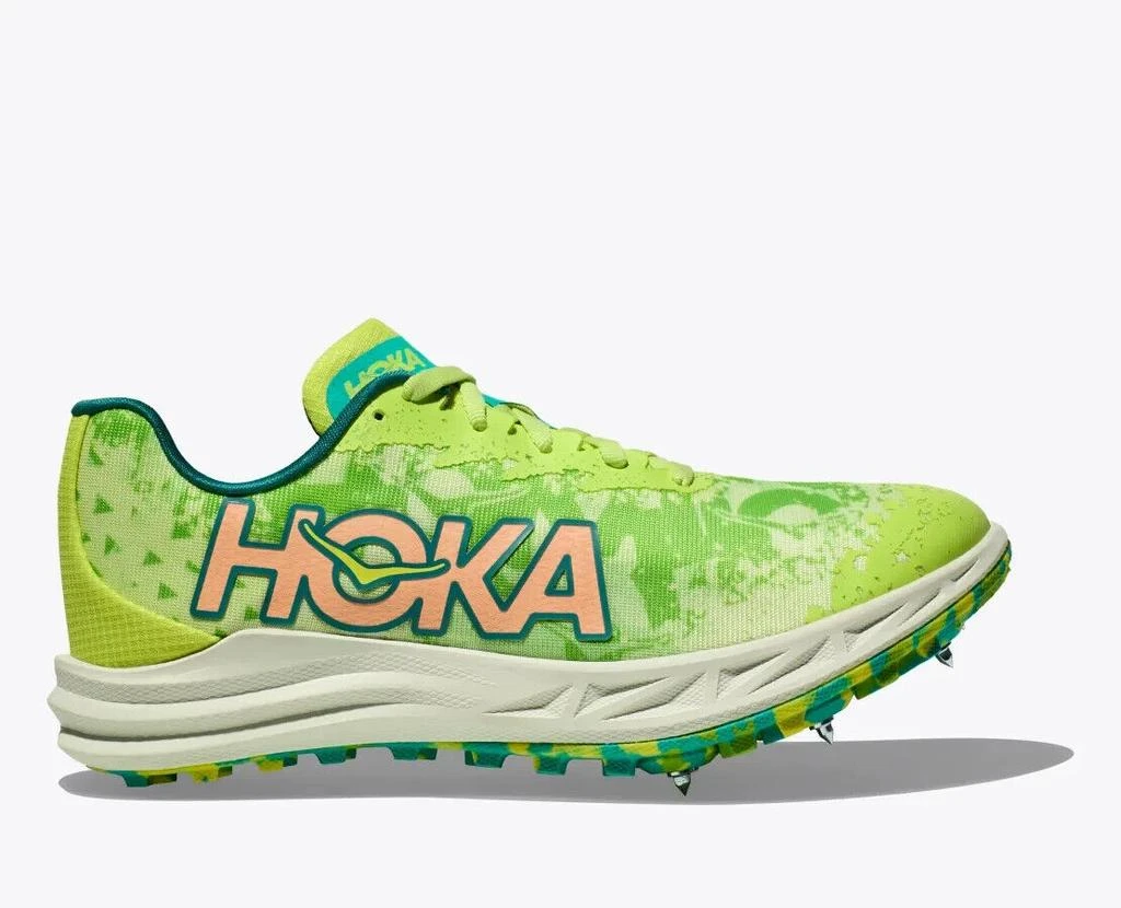 商品Hoka One One|Crescendo XC Men US 11.5 Lettuce Electric Lime Spikes Cleats TF1723,价格¥1055,第2张图片详细描述