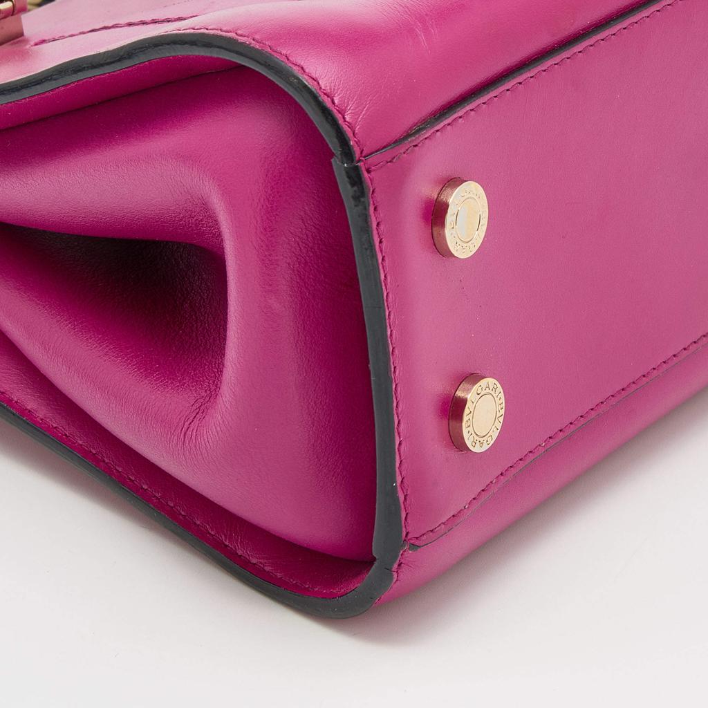 Bvlgari Pink Leather Serpenti Tote商品第10张图片规格展示