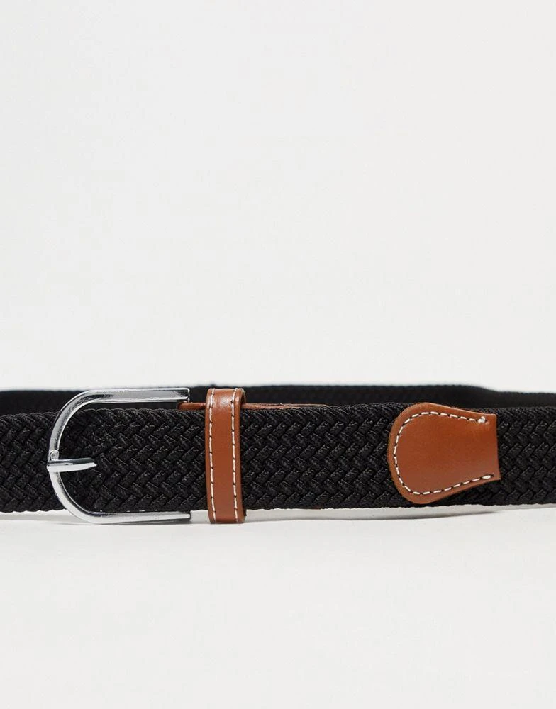 商品BOLONGARO TREVOR|Bolongaro Trevor textured jeans belt in black,价格¥248,第3张图片详细描述