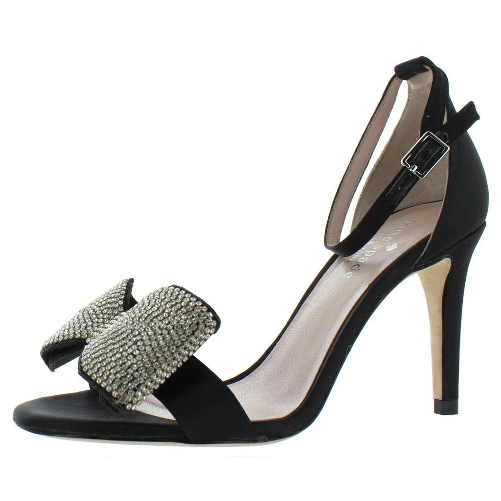 商品Kate Spade|Kate Spade Womens Gweneth Satin Stiletto Dress Sandals,价格¥446,第2张图片详细描述
