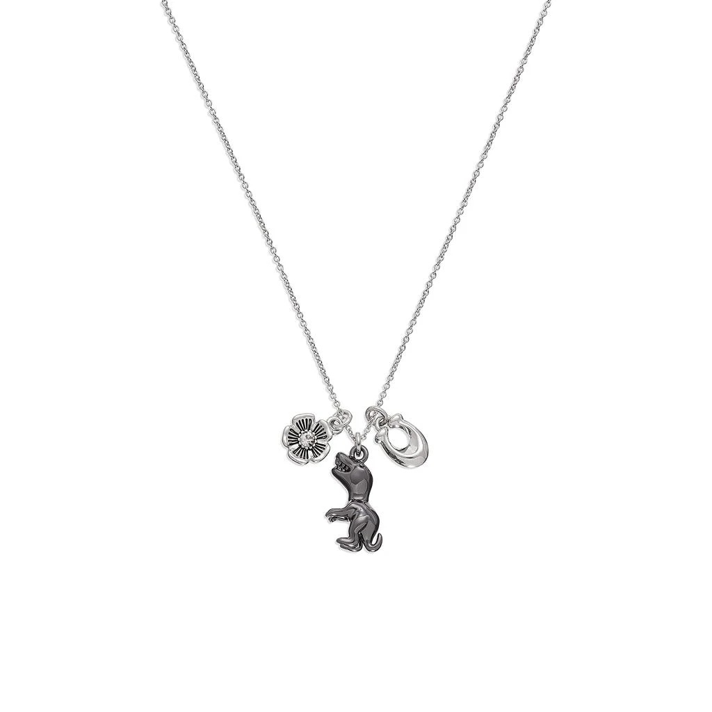 商品Coach|Rexy Charm Pendant Necklace,价格¥1684,第1张图片