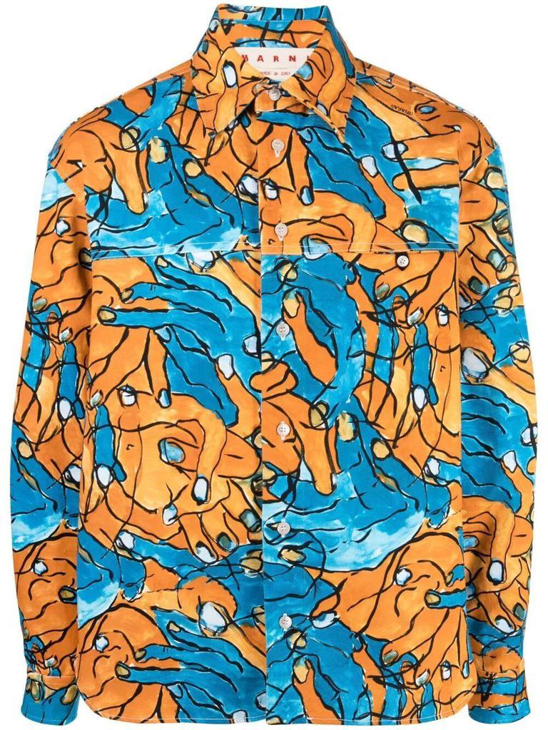 商品Marni|Multicolor shirt,价格¥4700,第1张图片