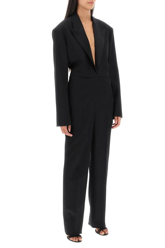 商品Stella McCartney|Stella mccartney wool tuxedo jumpsuit,价格¥7261,第2张图片详细描述
