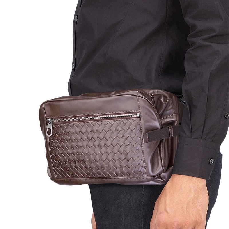 BOTTEGA VENETA 棕色男士腰包 361013-VQ121-1375 商品