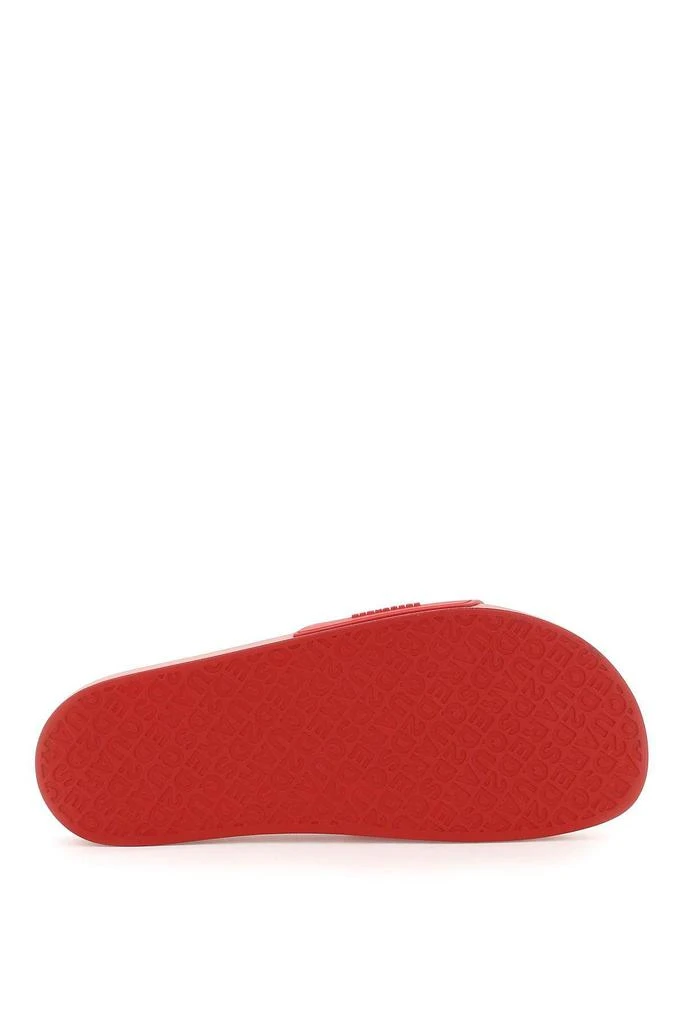 商品DSQUARED2|'ICON' RUBBER SLIDES,价格¥571,第5张图片详细描述