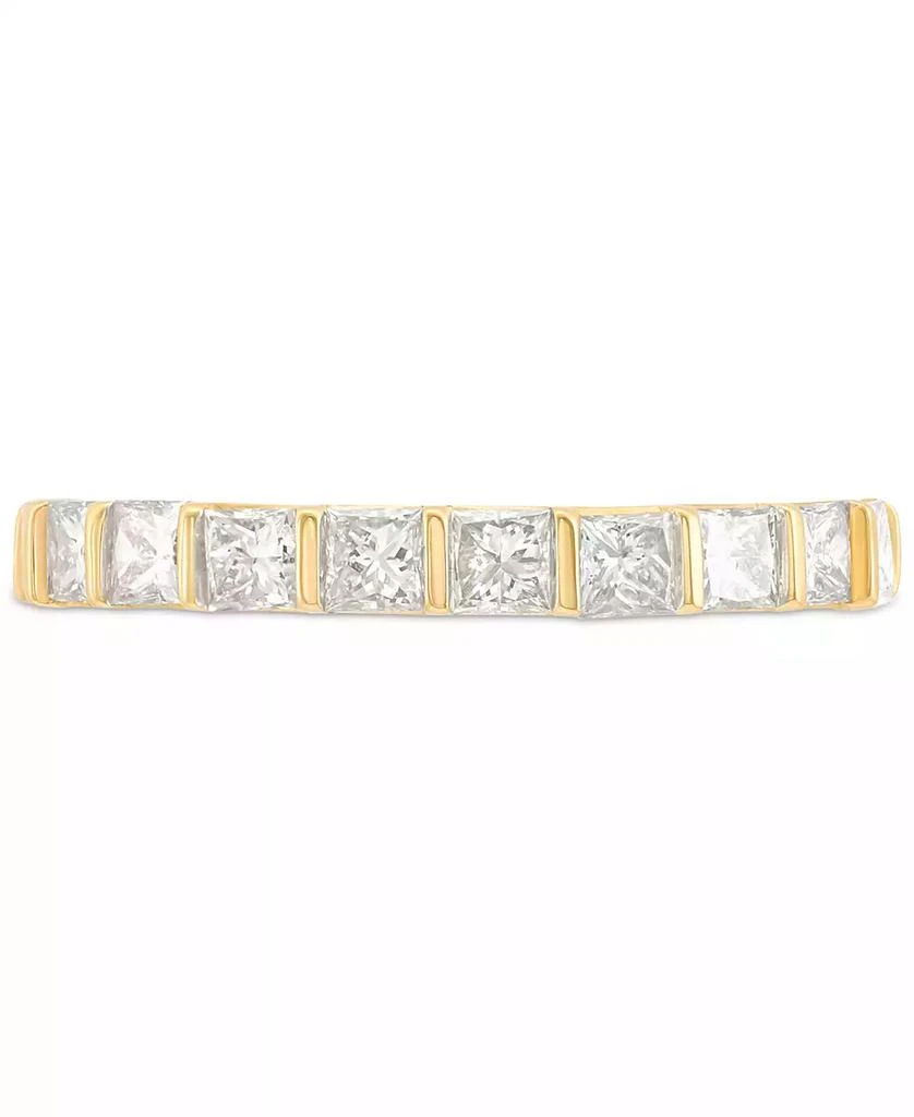 商品Macy's|Diamond Princess Ten Stone Band (1 ct. t.w.) in 14k Gold,价格¥7259,第3张图片详细描述