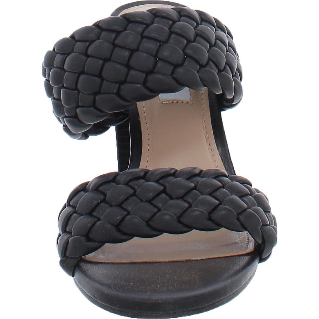 商品Steve Madden|Steve Madden Womens Tielo Faux Leather Slip On Heels,价格¥651,第4张图片详细描述