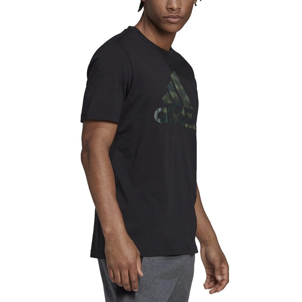 Men's Essentials Camo-Print Short-Sleeve T-Shirt商品第2张图片规格展示