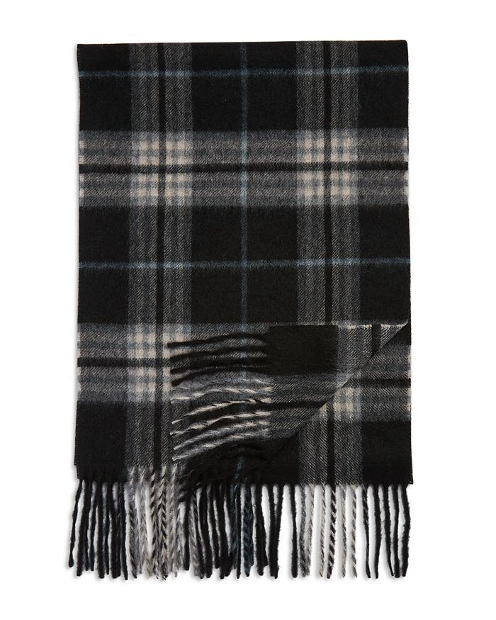 商品The Men's Store at Bloomingdale's|Cashmere Classic Plaid Scarf - 100% Exclusive,价格¥619,第2张图片详细描述