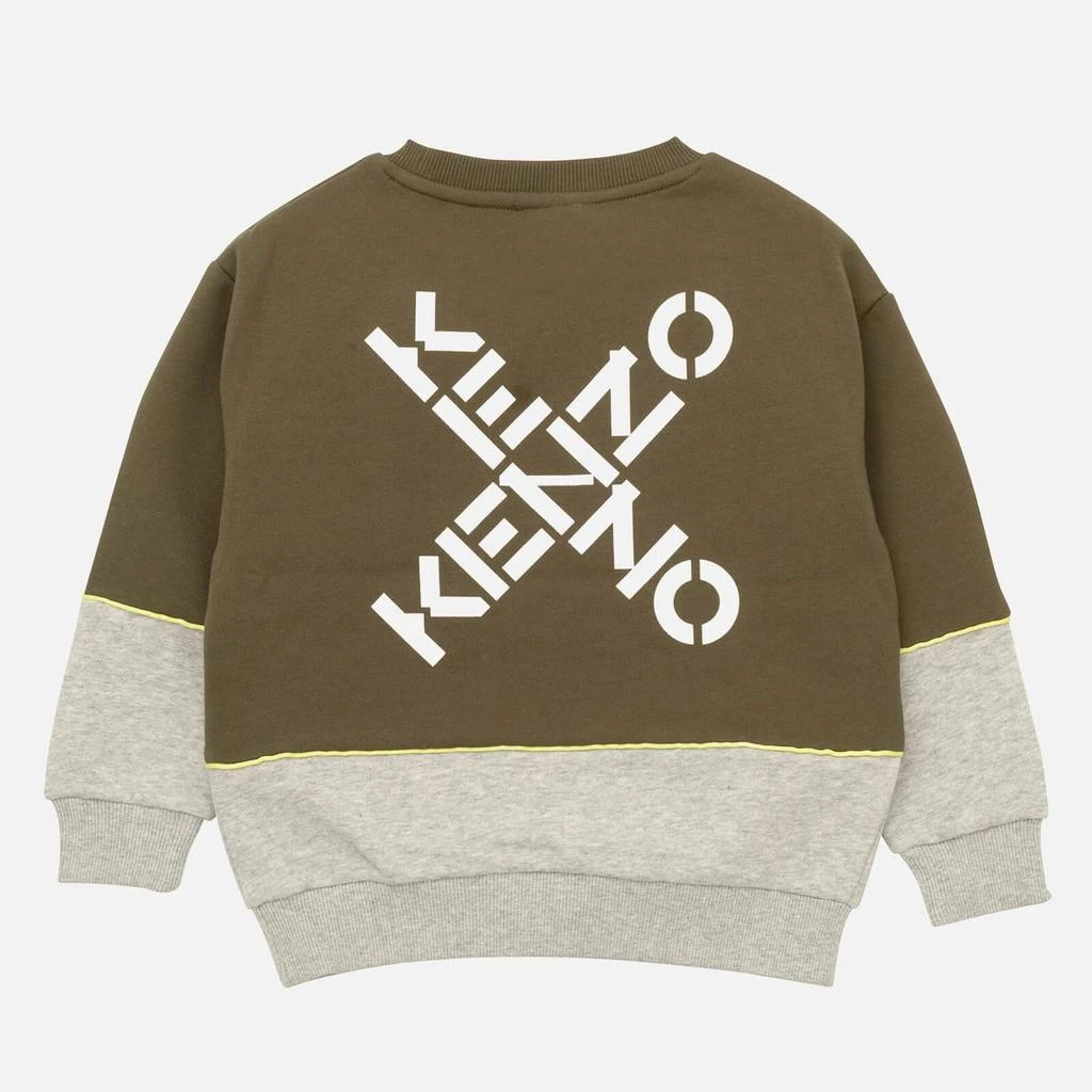 商品Kenzo|KENZO Boys' 2 Tone Cotton-Blend Jersey Sweatshirt,价格¥450,第3张图片详细描述