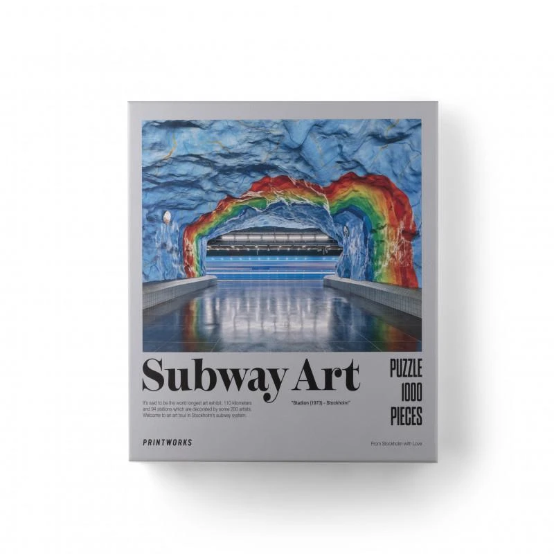 商品PRINTWORKS|Subway art 1000 pieces puzzle,价格¥289,第1张图片