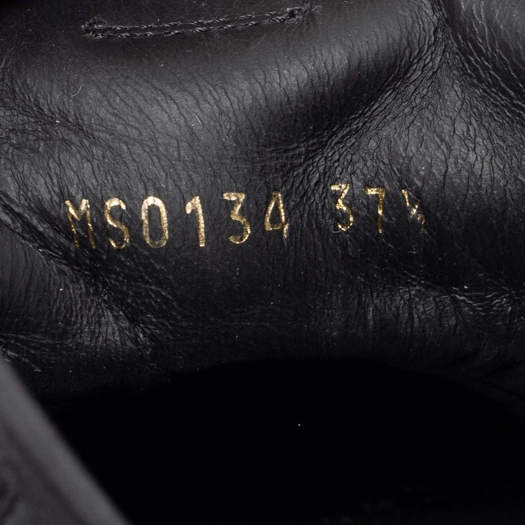 Louis Vuitton Black  Leather Love  Embossed High-Top Sneakers Size 37.5 商品