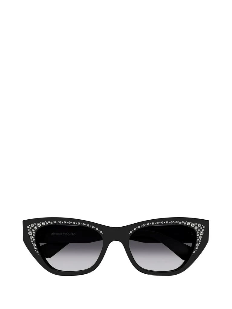 商品Alexander McQueen|Alexander McQueen Eyewear Cat-Eye Frame Sunglasses,价格¥3032,第1张图片