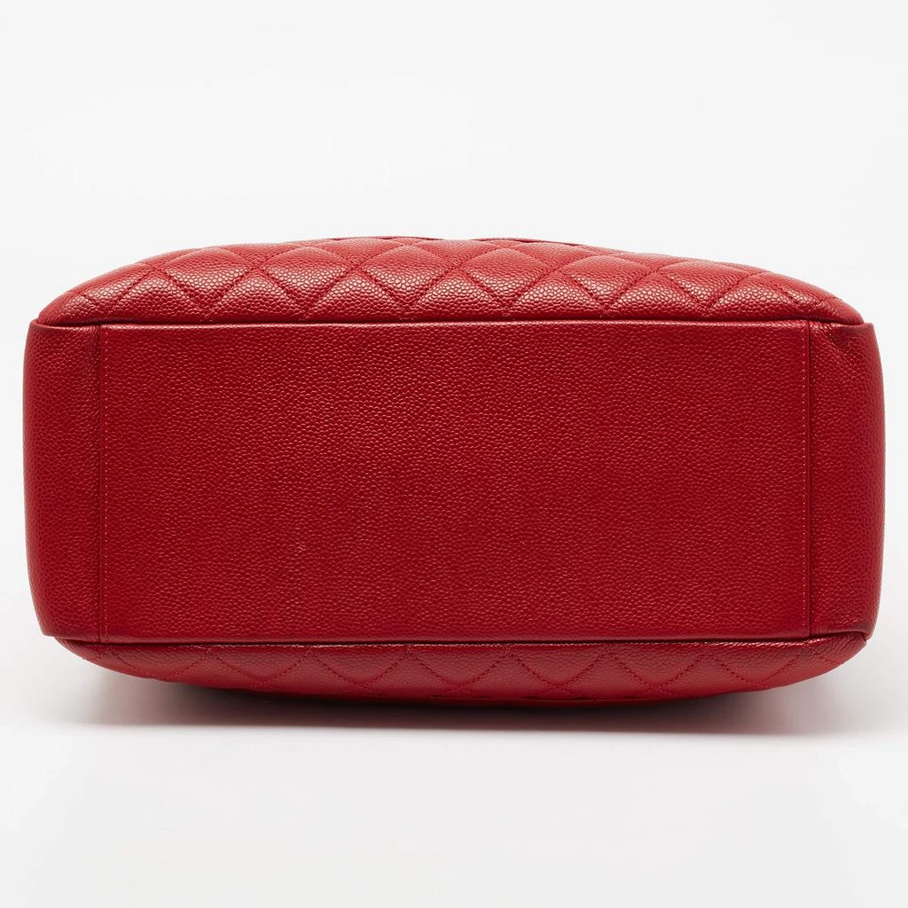 Chanel Red Quilted Caviar Leather GST Tote 商品
