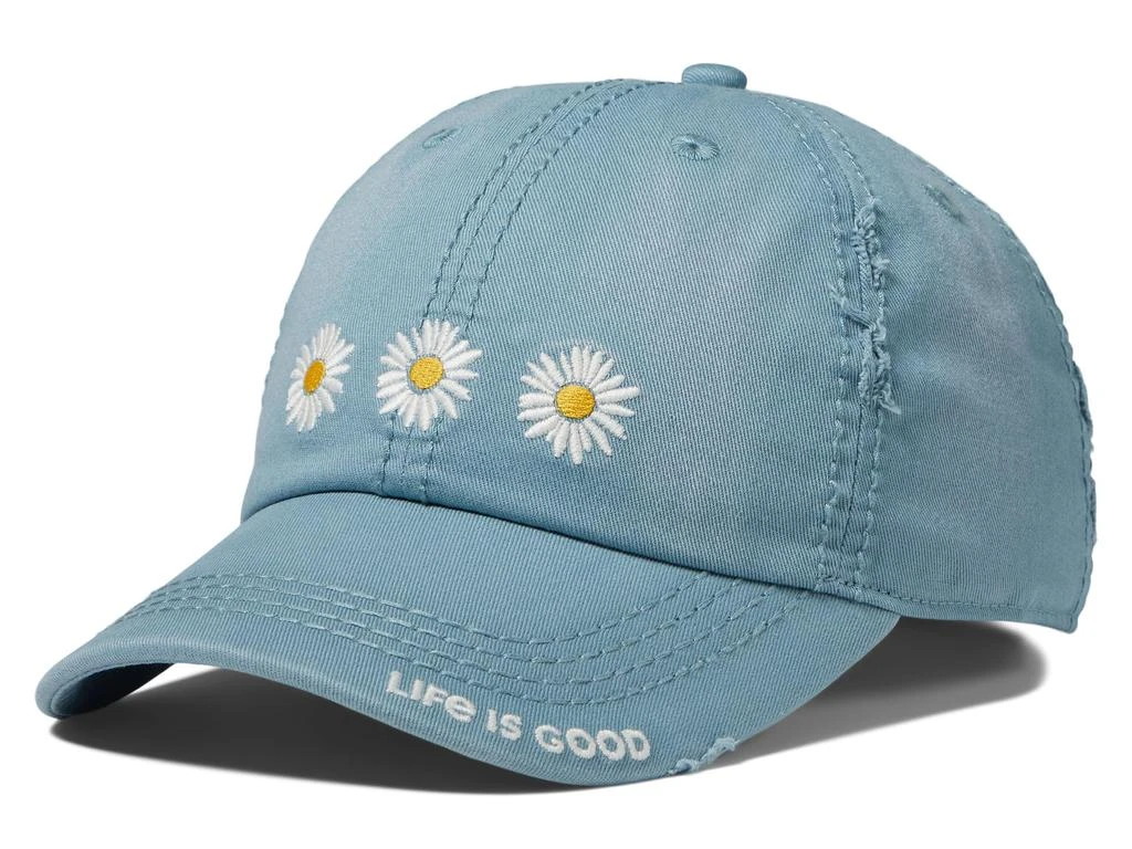 商品Life is Good|Three Painted Daisies Sunwashed Chill™ Cap,价格¥177,第1张图片