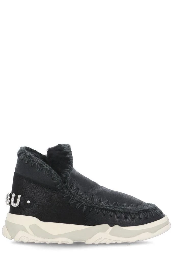商品Mou|Mou Eskimo Logo Embellished Ankle Boots,价格¥2181,第1张图片
