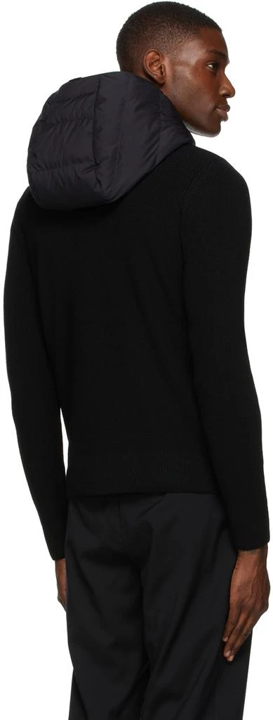 商品Moncler|Black Wool & Down Jacket,价格¥10841,第3张图片详细描述