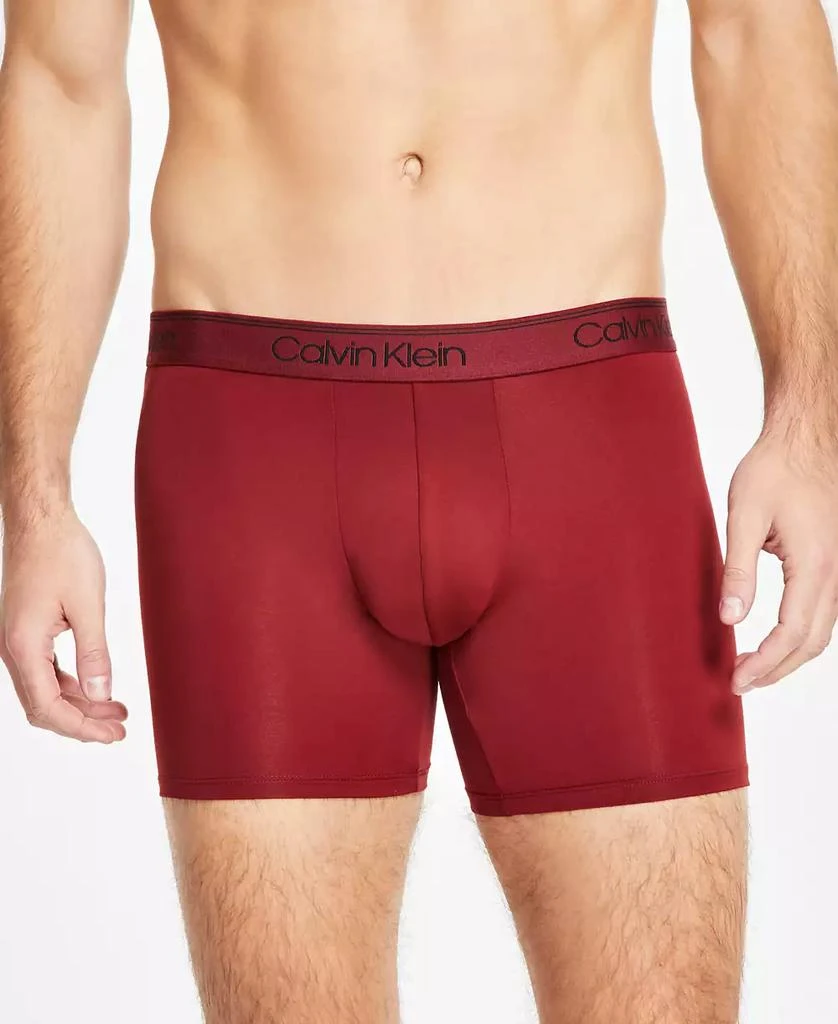 商品Calvin Klein|Men's 3+1 Value Pack Micro Stretch Boxer Briefs,价格¥151,第3张图片详细描述