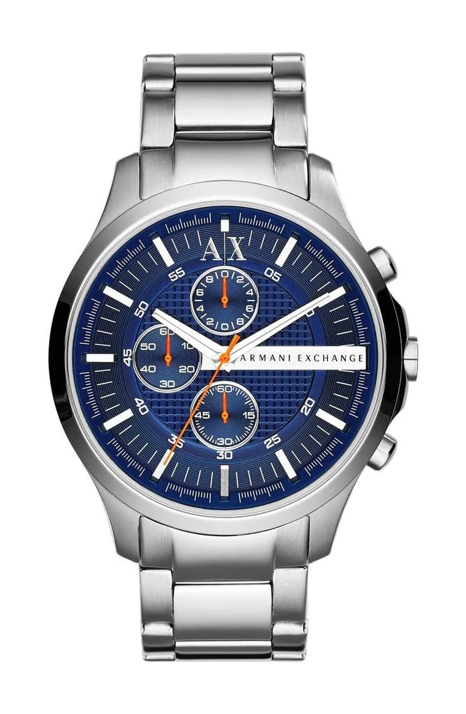 商品Armani Exchange|Men's Chronograph Bracelet Watch, 46mm,价格¥900,第3张图片详细描述