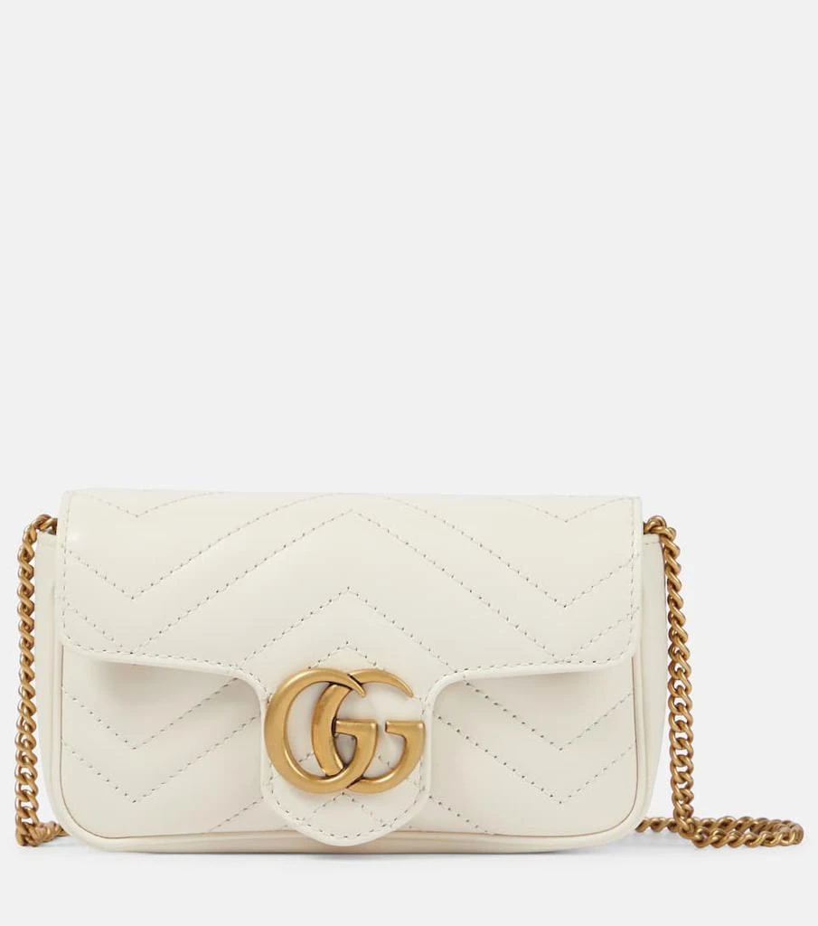 商品Gucci|GG Marmont超迷你链条斜挎包,价格¥8345,第1张图片