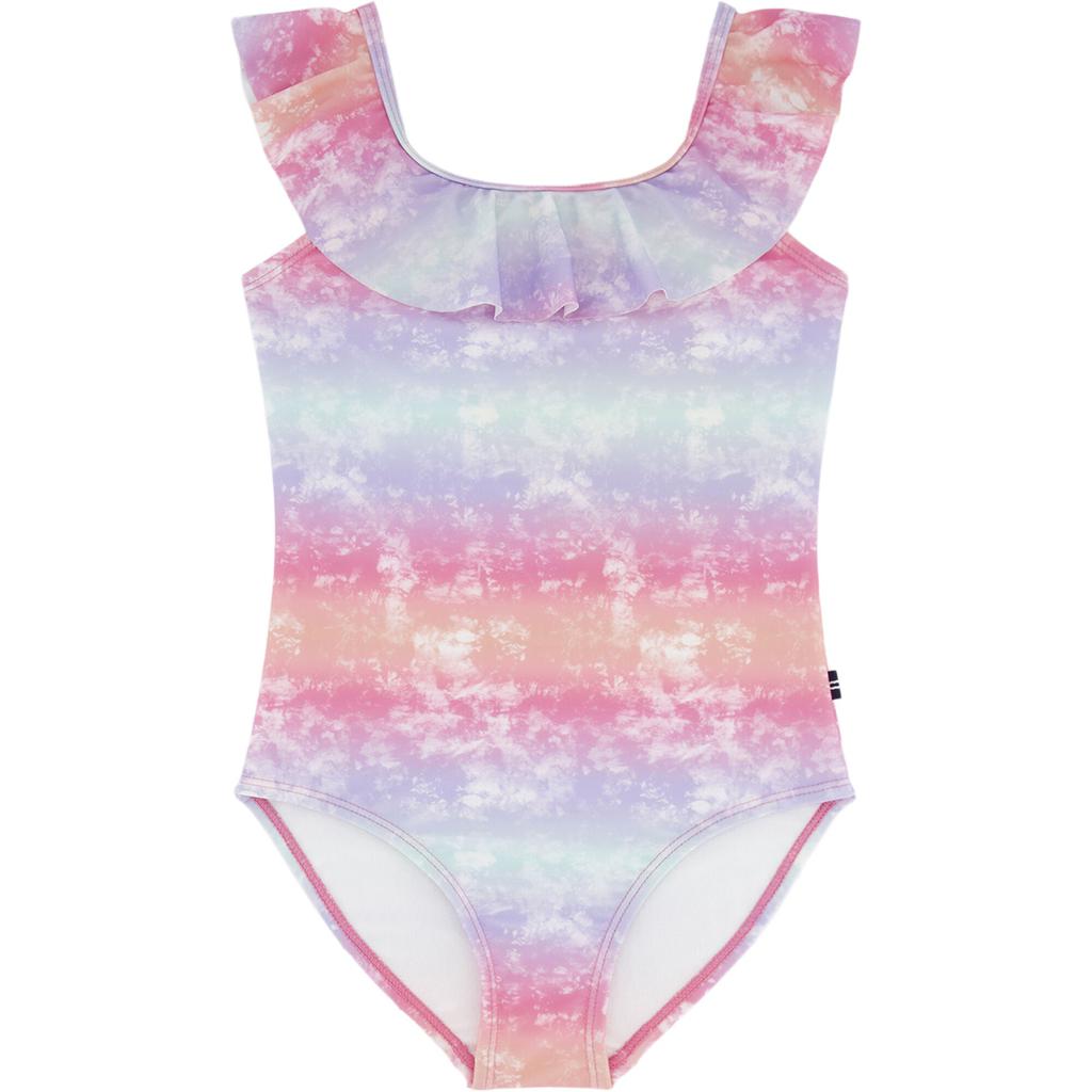 Nautica Toddler Girls' Ombre Tie-Dye One-Piece (2T-4T)商品第1张图片规格展示