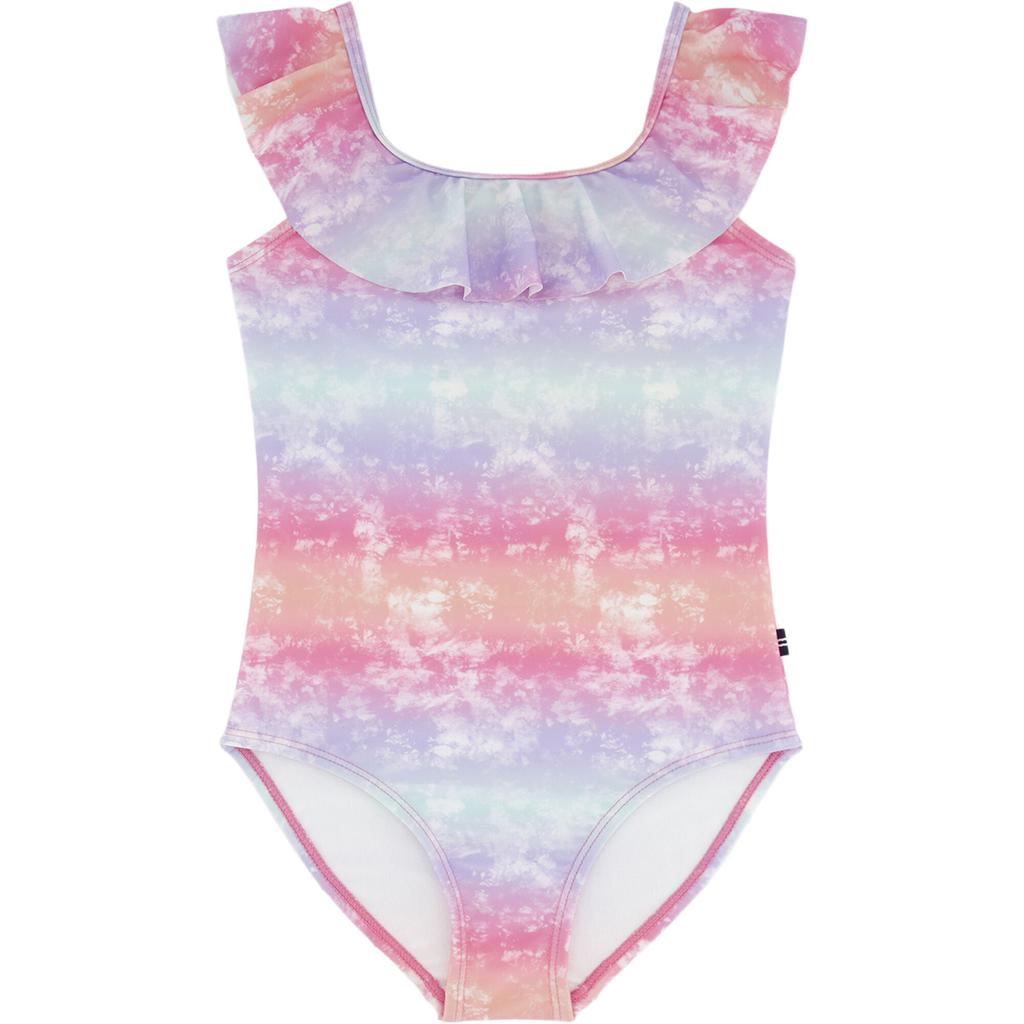 Nautica Little Girls' Ombre Tie-Dye One-Piece (4-7)商品第1张图片规格展示