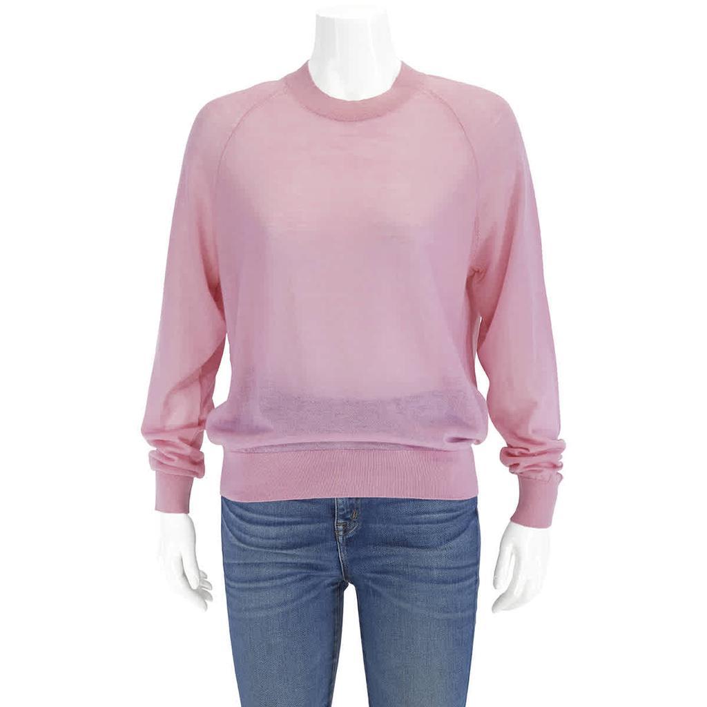 商品Burberry|Burberry Ladies Open-stitch Detail Cashmere Sweater, Size Small,价格¥1251-¥3781,第1张图片