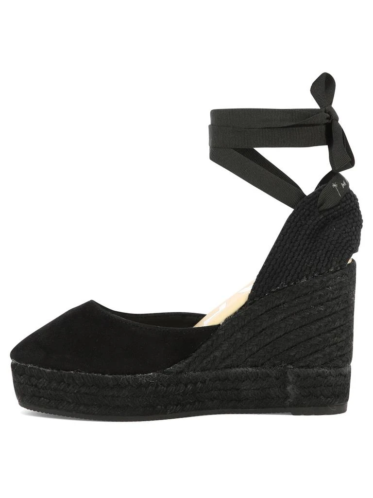 商品MANEBÍ|Hamptons Wedge Espadrilles Black,价格¥592,第3张图片详细描述