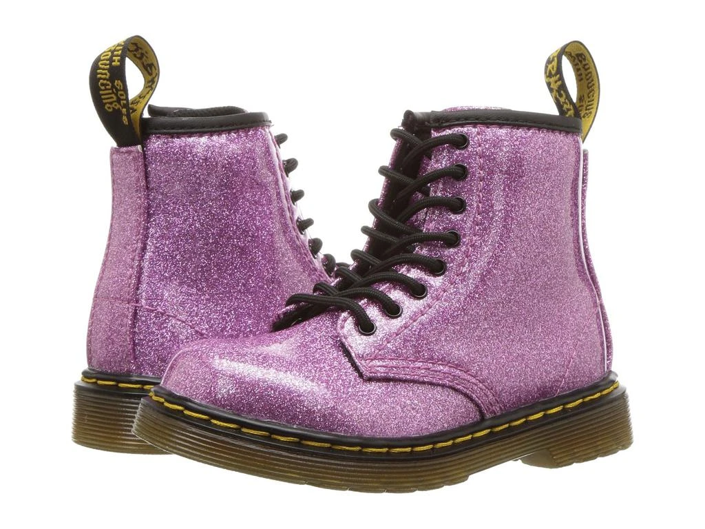 商品Dr. Martens|1460 Patent Glitter Toddler Brooklee Boot (Toddler),价格¥471,第1张图片
