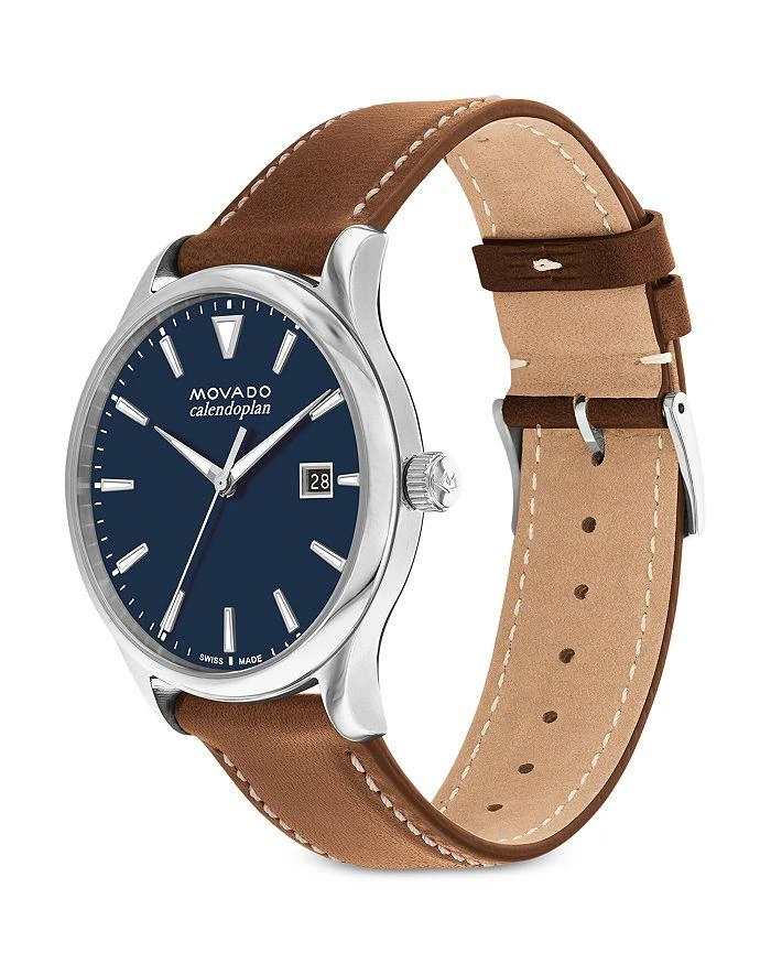 商品Movado|Heritage Calendoplan Watch, 40mm,价格¥5552,第3张图片详细描述