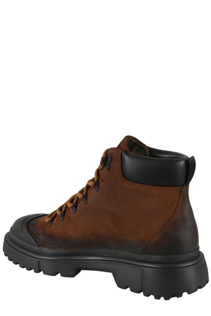 商品hogan|Hogan H619 Chunky-Sole Lace-Up Boots,价格¥3087,第3张图片详细描述