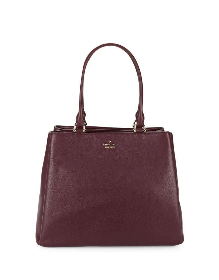 商品Kate Spade|Lombard Street Pebbled Leather Handbag,价格¥1503,第2张图片详细描述