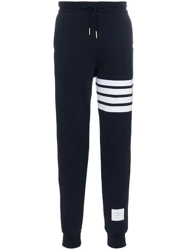 商品Thom Browne|THOM BROWNE MEN CLASSIC SWEATPANT WITH ENGINEERED 4-BAR IN CLASSIC LOOP BACK,价格¥5934,第5张图片详细描述