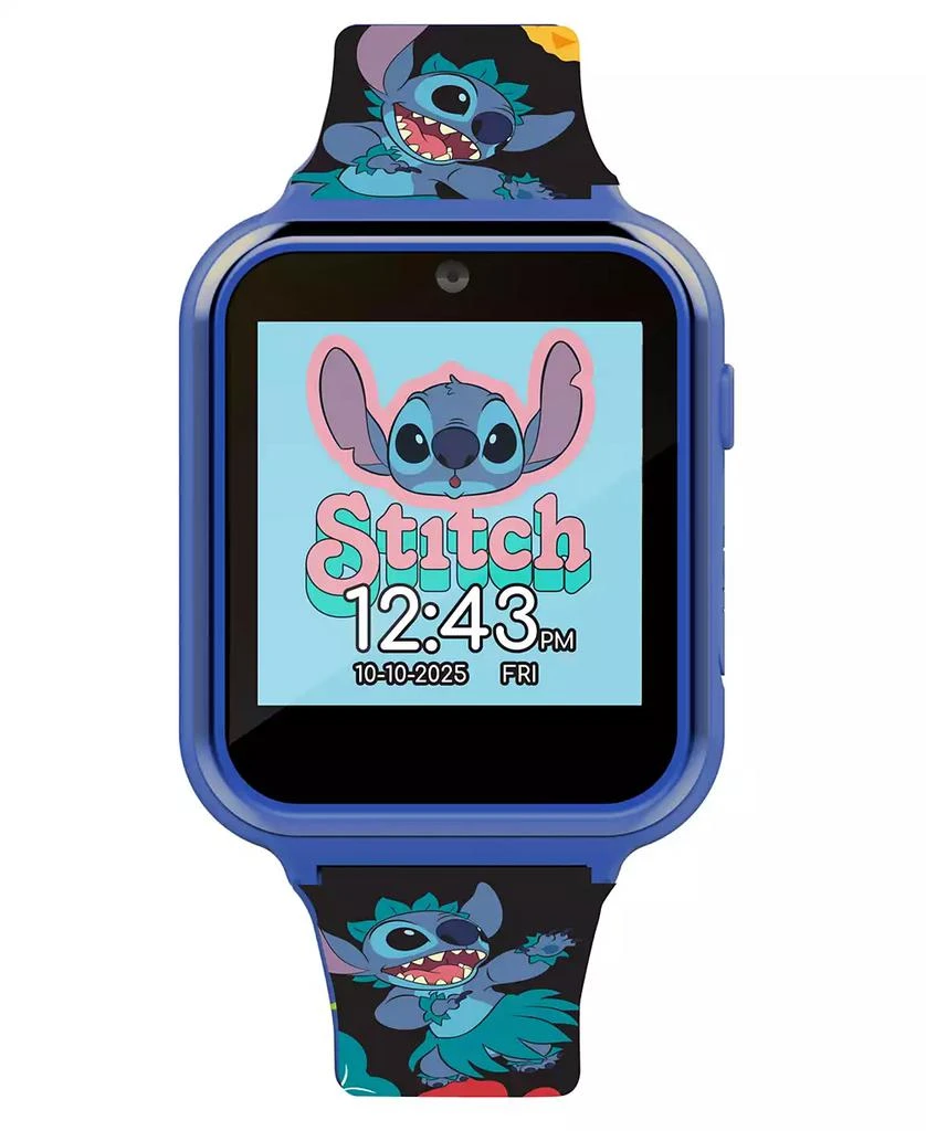商品Disney|Children's Lilo and Stitch Blue Silicone Smart Watch 38mm,价格¥273,第1张图片