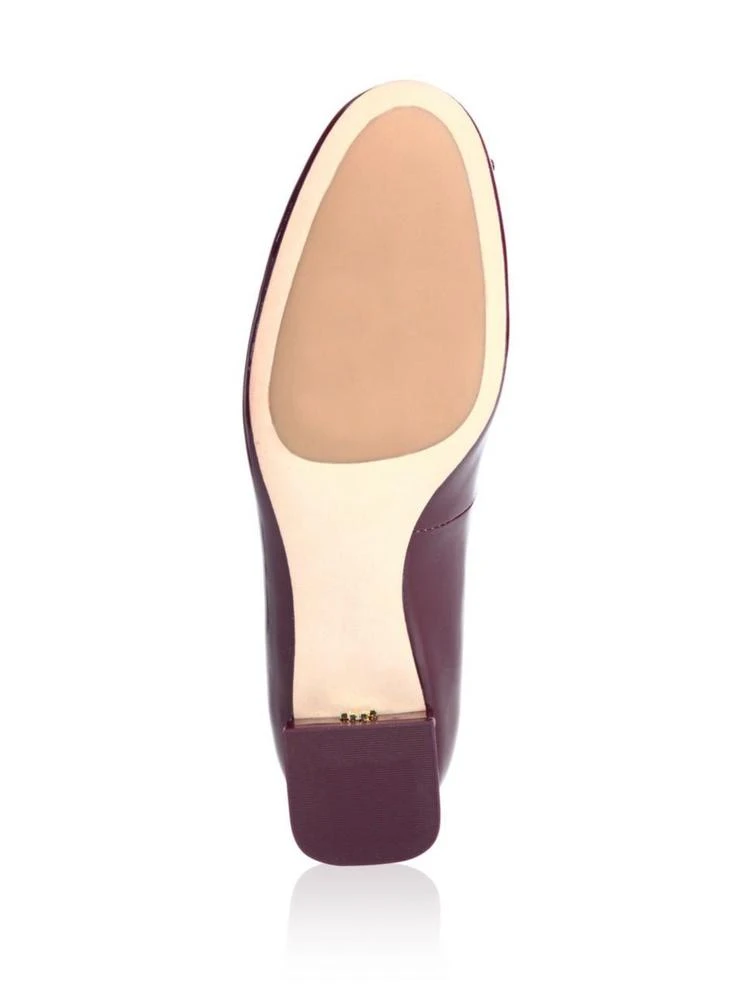 商品Tory Burch|Gigi Patent Leather Block Heel Pumps,价格¥835,第5张图片详细描述