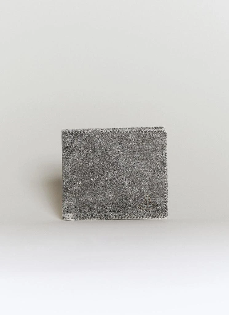 商品Vivienne Westwood|Distressed Bi-Fold Leather Wallet,价格¥1180,第1张图片