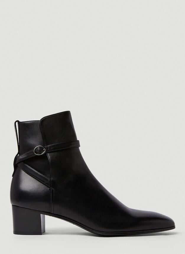 商品Yves Saint Laurent|Offred Boots in Black,价格¥8707,第1张图片