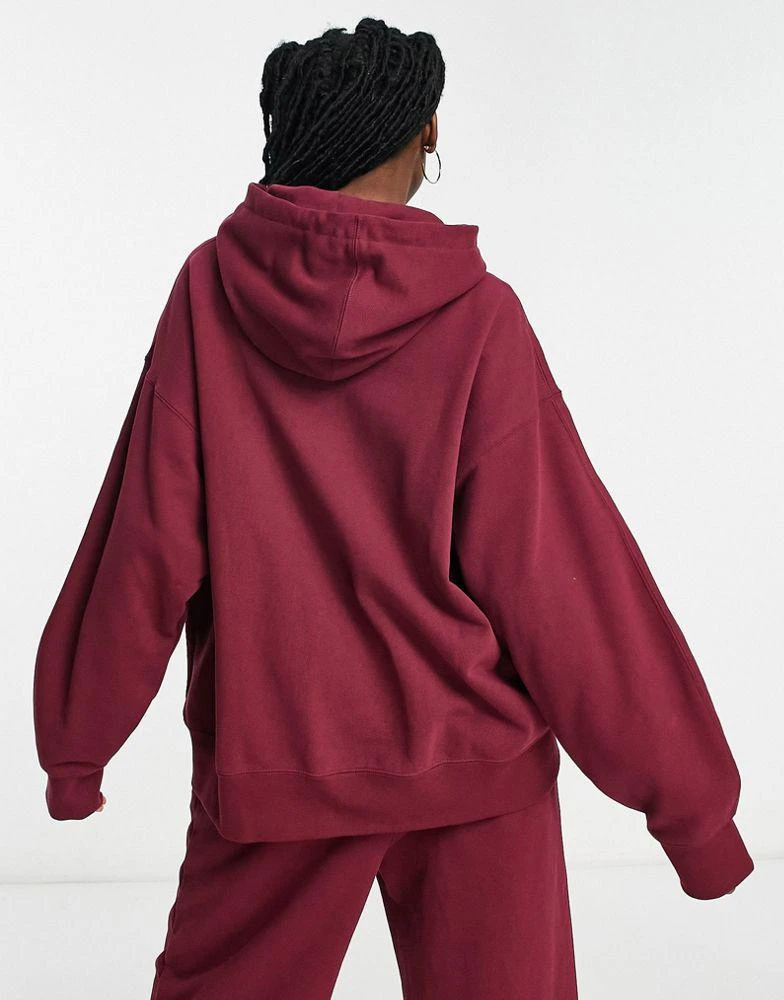 商品Jordan|Jordan Flight fleece hoodie in cherrywood red,价格¥765,第2张图片详细描述