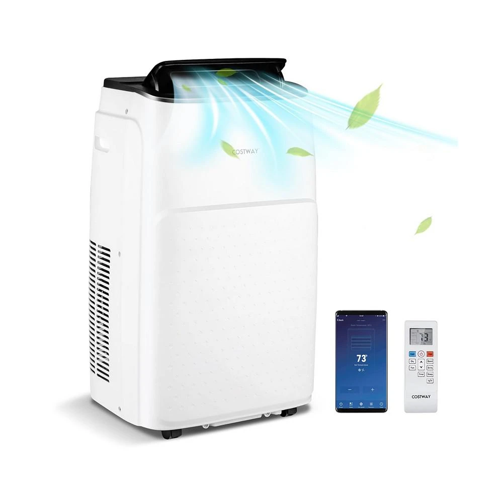 商品Costway|13,000 BTU Portable Air Conditioner with Cool, Fan, Heat & Dehumidifier,价格¥3105,第1张图片