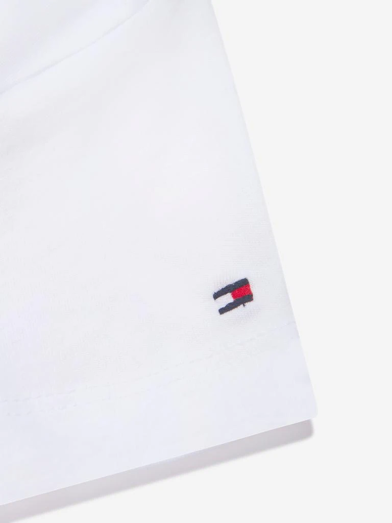 商品Tommy Hilfiger|Girls Logo Flag T-Shirt in White,价格¥196,第4张图片详细描述