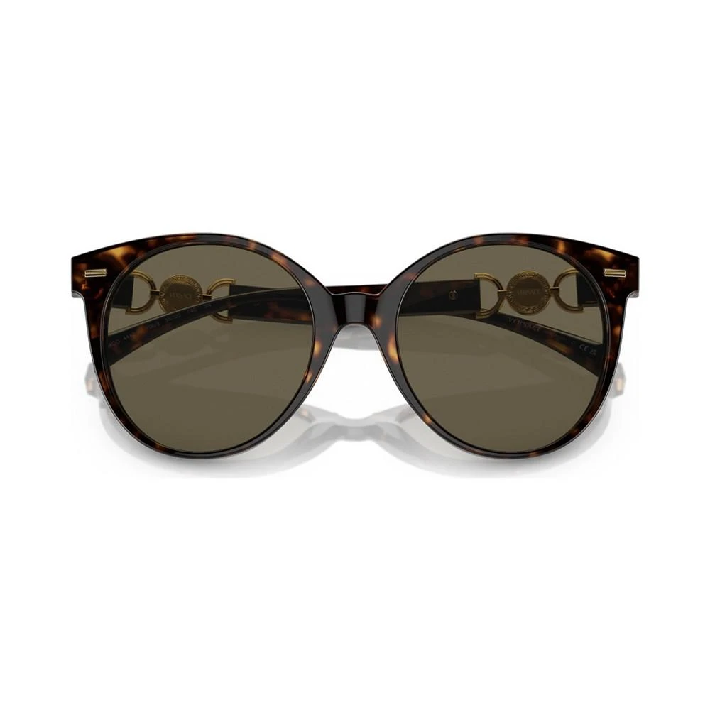 商品Versace|Women's Low Bridge Fit Sunglasses, VE4442F,价格¥1671,第5张图片详细描述
