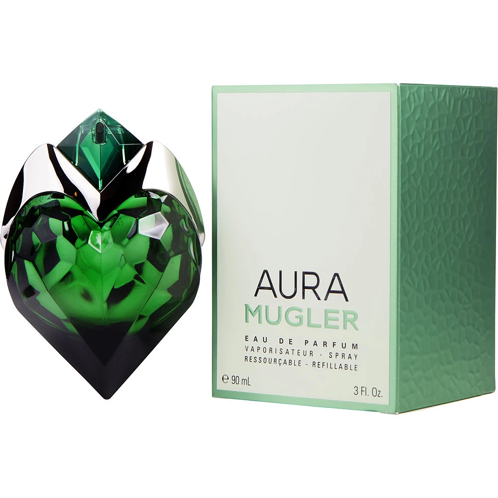 商品Thierry Mugler|Thierry Mugler 蒂埃里穆勒 光环绿色水晶 女士香水EDP 90ml可补充装,价格¥106,第1张图片