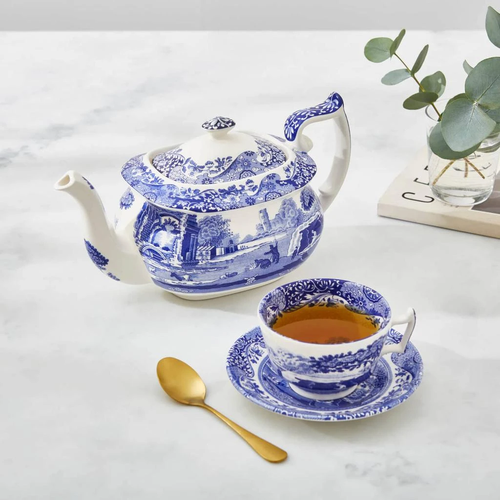商品Spode|Spode Blue Italian Teapot,价格¥536,第5张图片详细描述